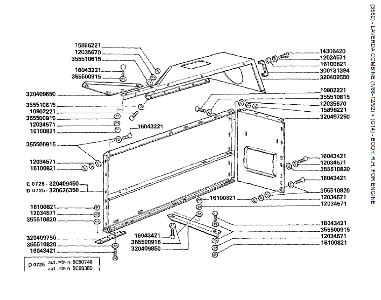 40. CORPO, R.H. PARA O MOTOR