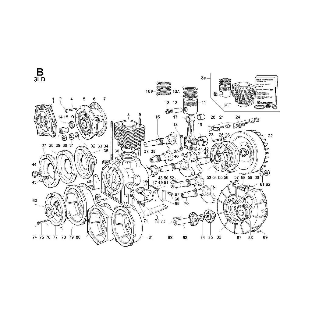 02. BIELA / PISTÃO / CILINDRO / CAMBOTA / PÊNDULO /  BLOCO DO MOTOR / FLAGEAMENTO / MONTAGEM