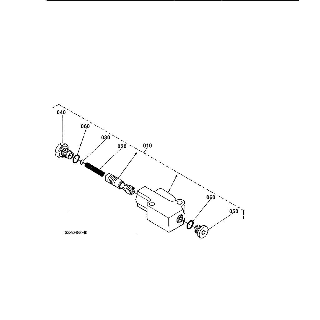 05.  VÁLVULA DIVISOR DE FLUXO (COMPONENTES)