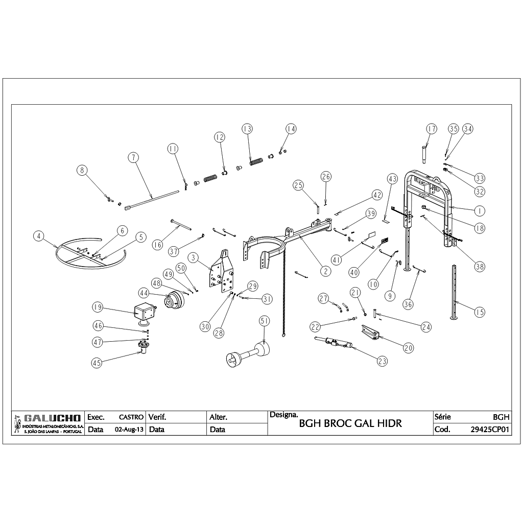 01. BGM-IH BROC GAL MEC C/ INV HIDR