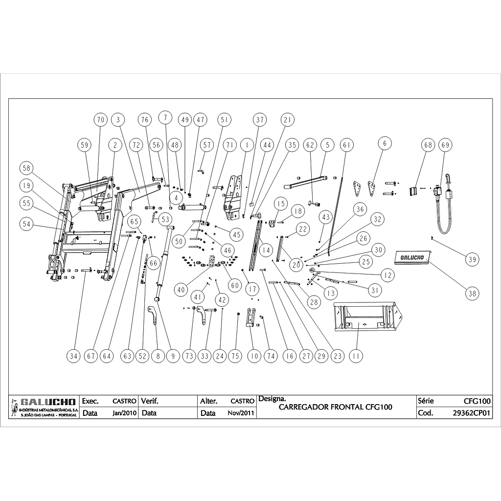 01. CARREGADOR FRONTAL CFG100