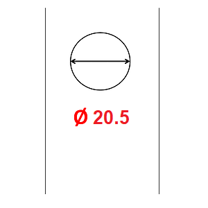 Ø20,5
