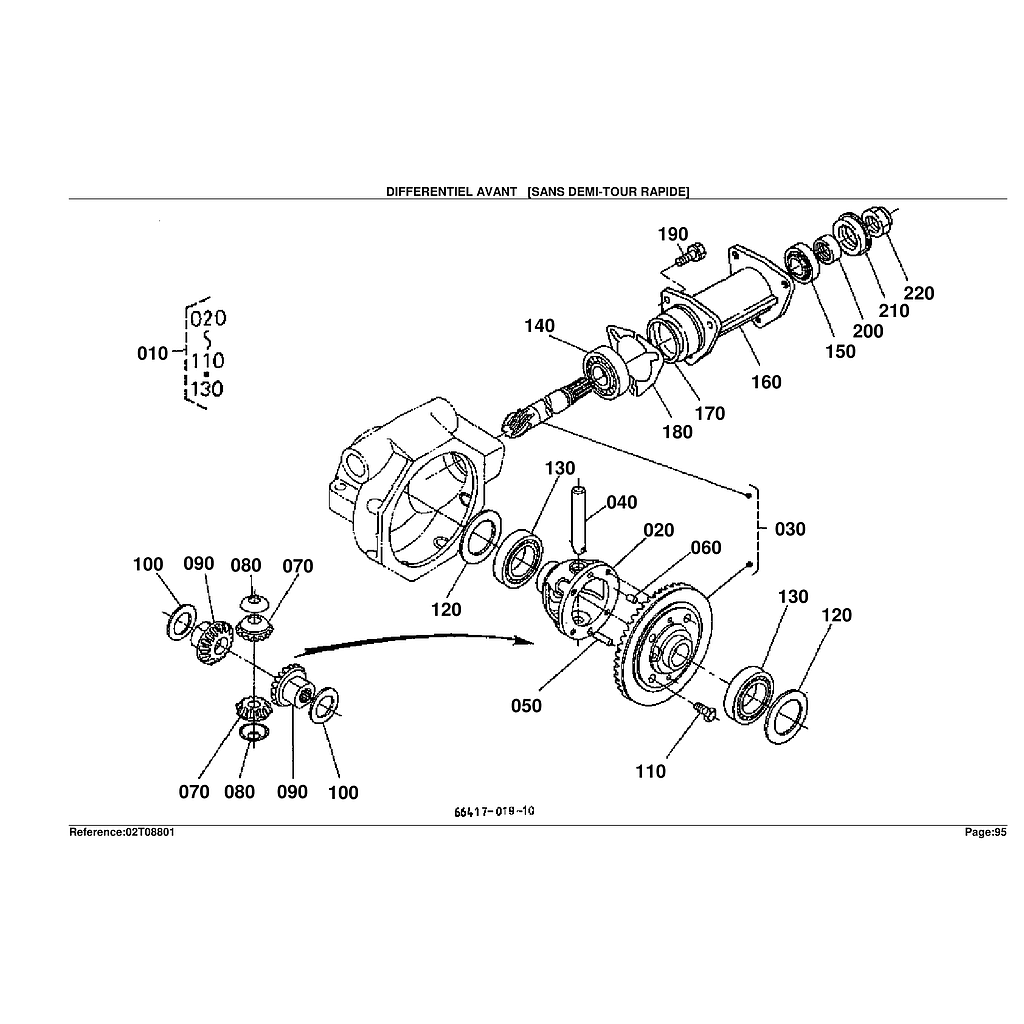 11.FRONT DIFFERENTIAL    WITHOUT B1