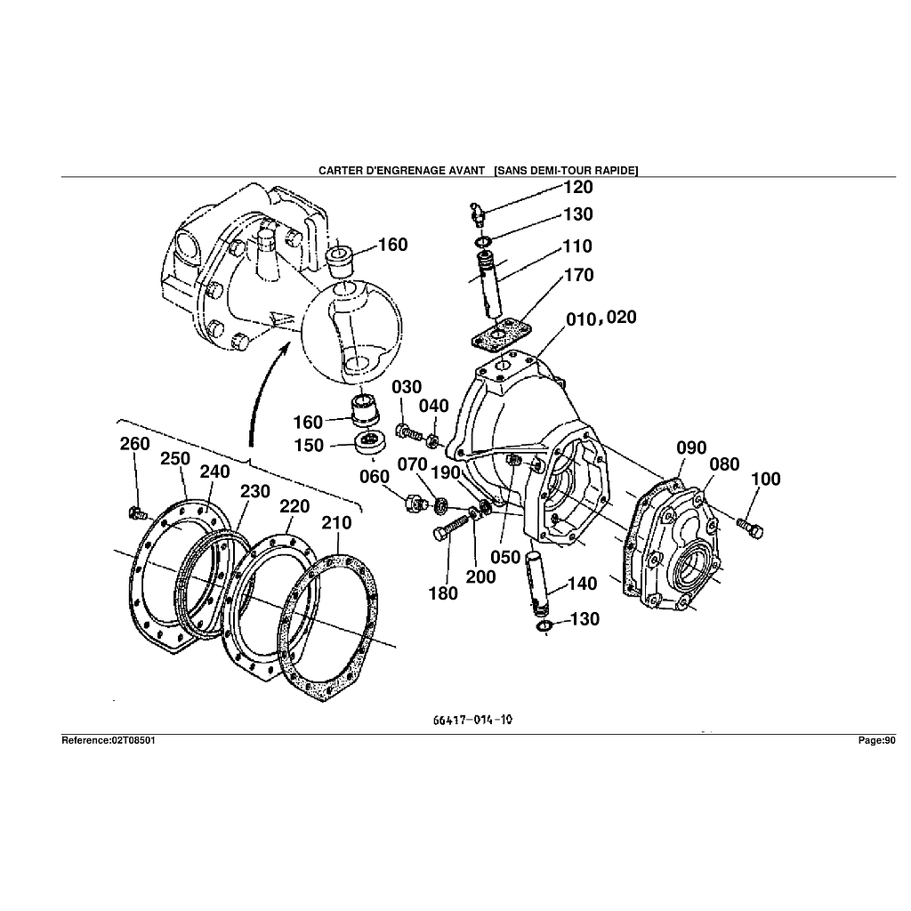 15.FRONT GEAR CASE    WITHOUT BI S1