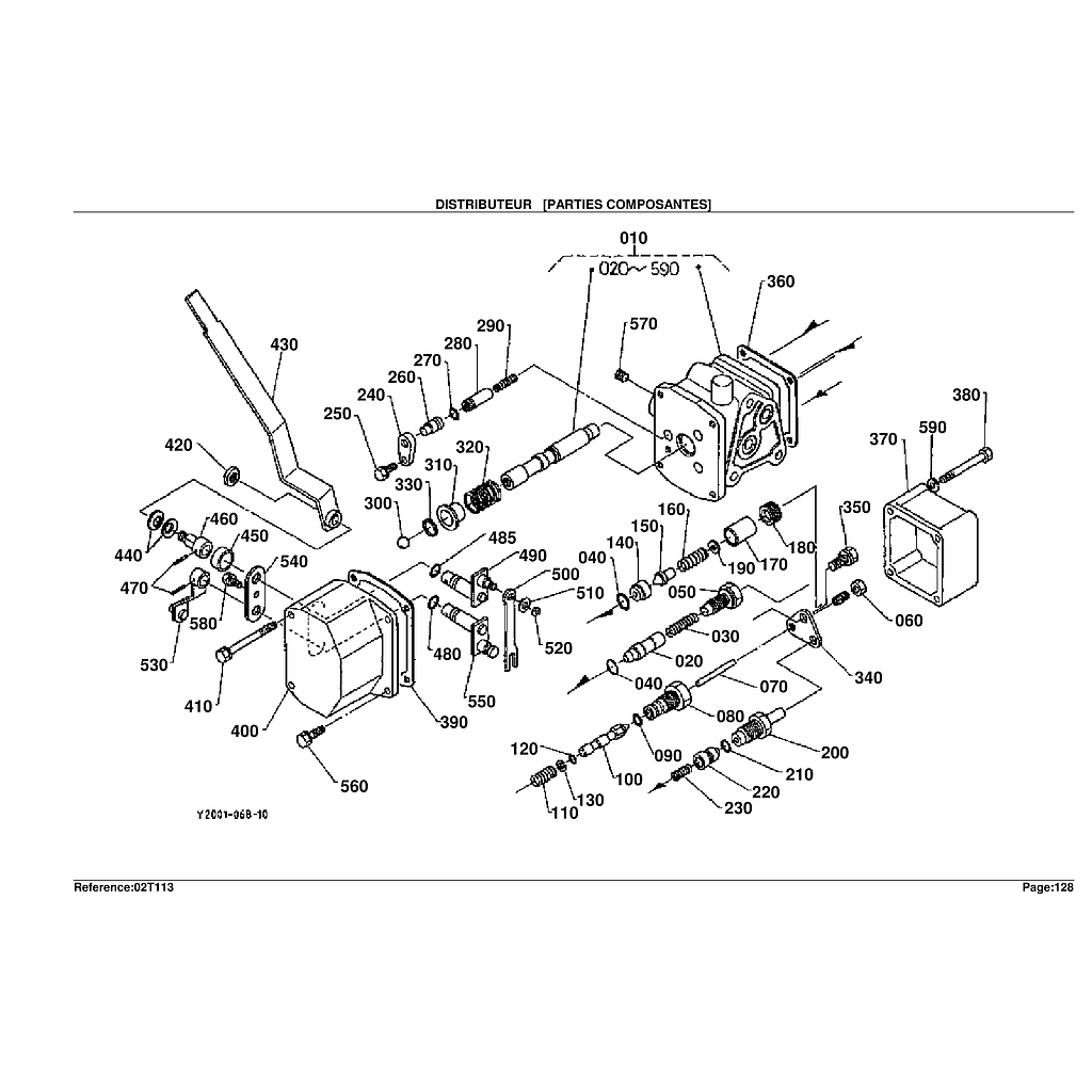 01. CONTROL VALVE    COMPONENT PART1