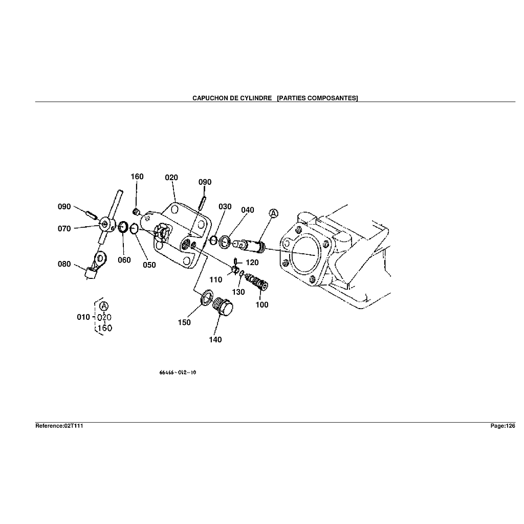 04. HYD CYLINDER CAP    COMPONENT P1