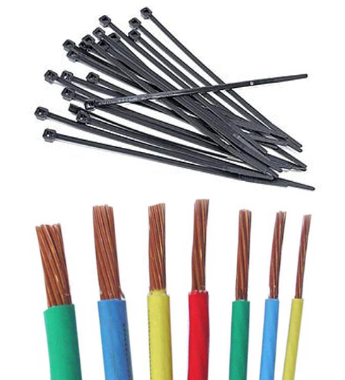 Fios Elétricos e Abraçadeiras