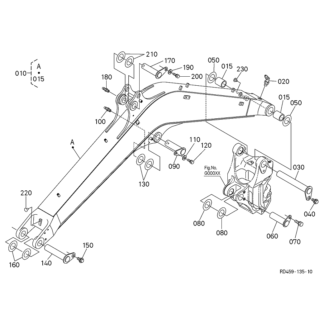 Lança inferior G10000