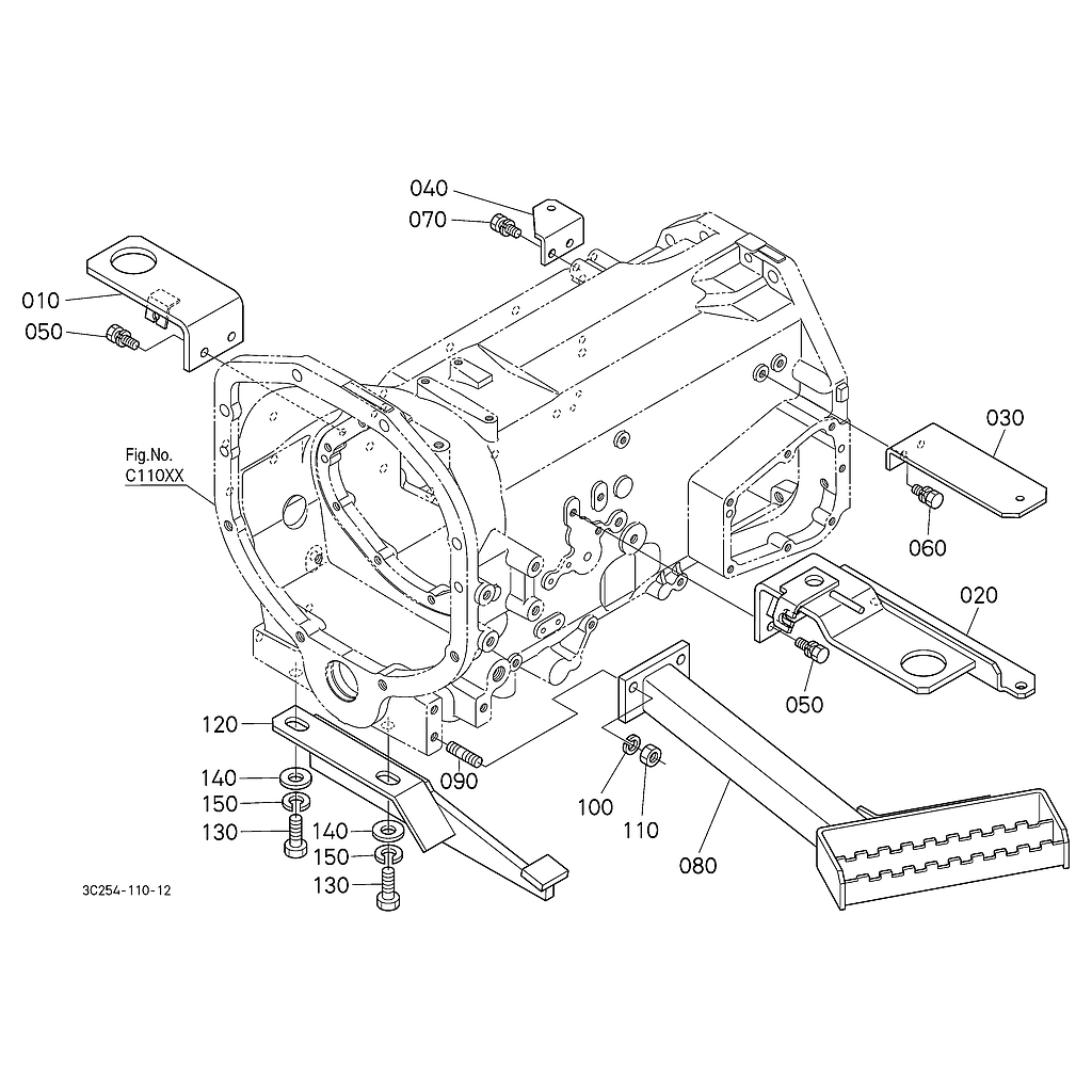 Degrau Auxiliar M23400