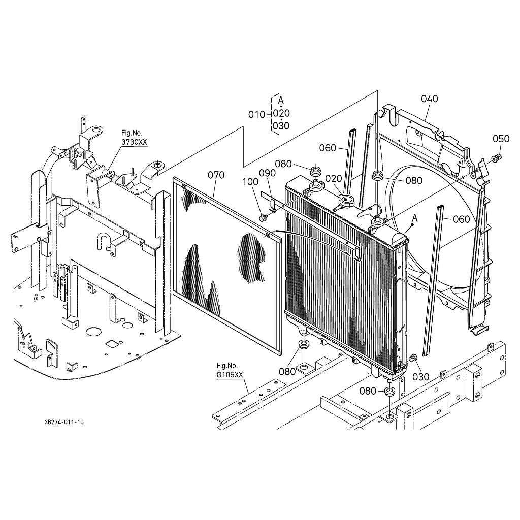 Radiador A43000