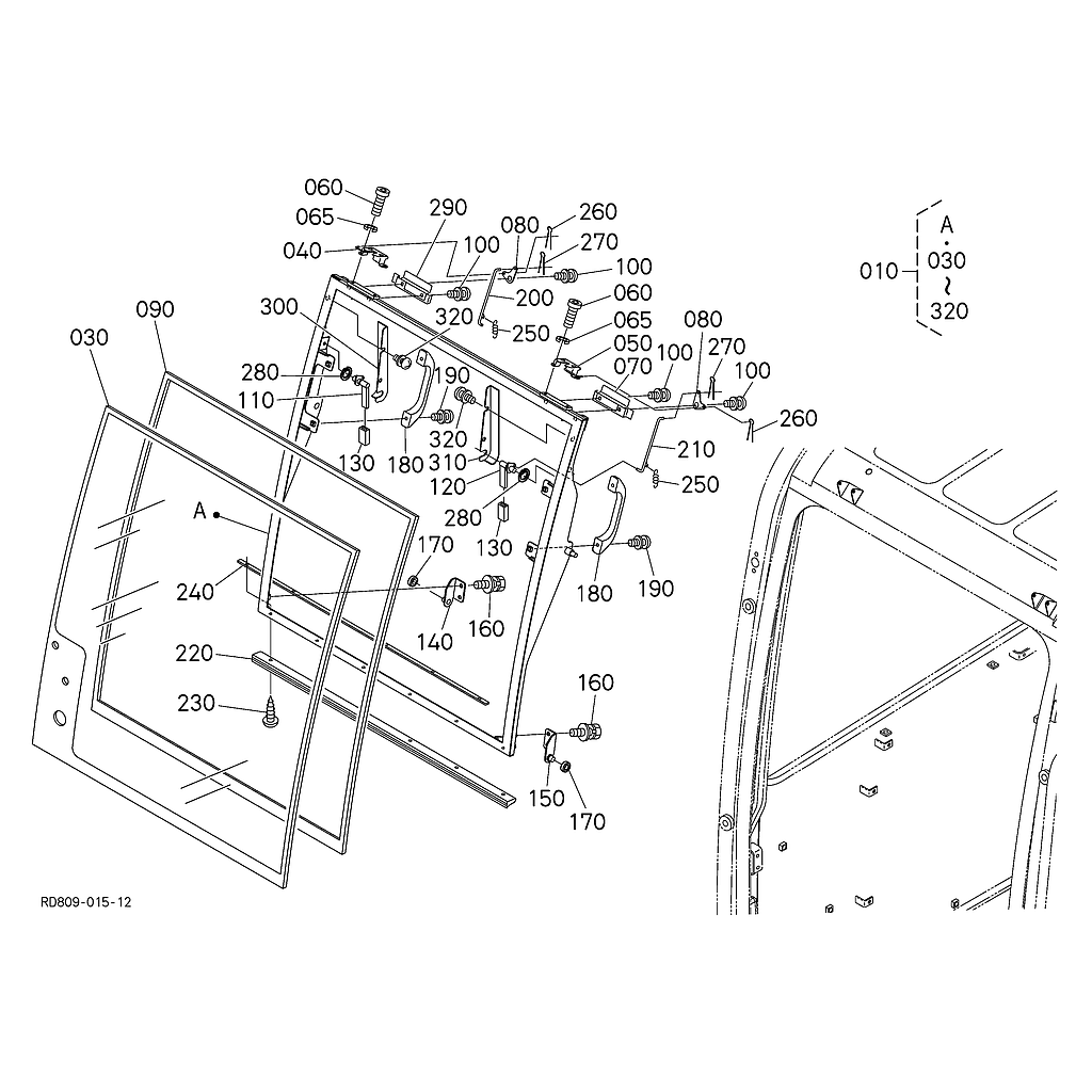 Janela frontal Superior L30101