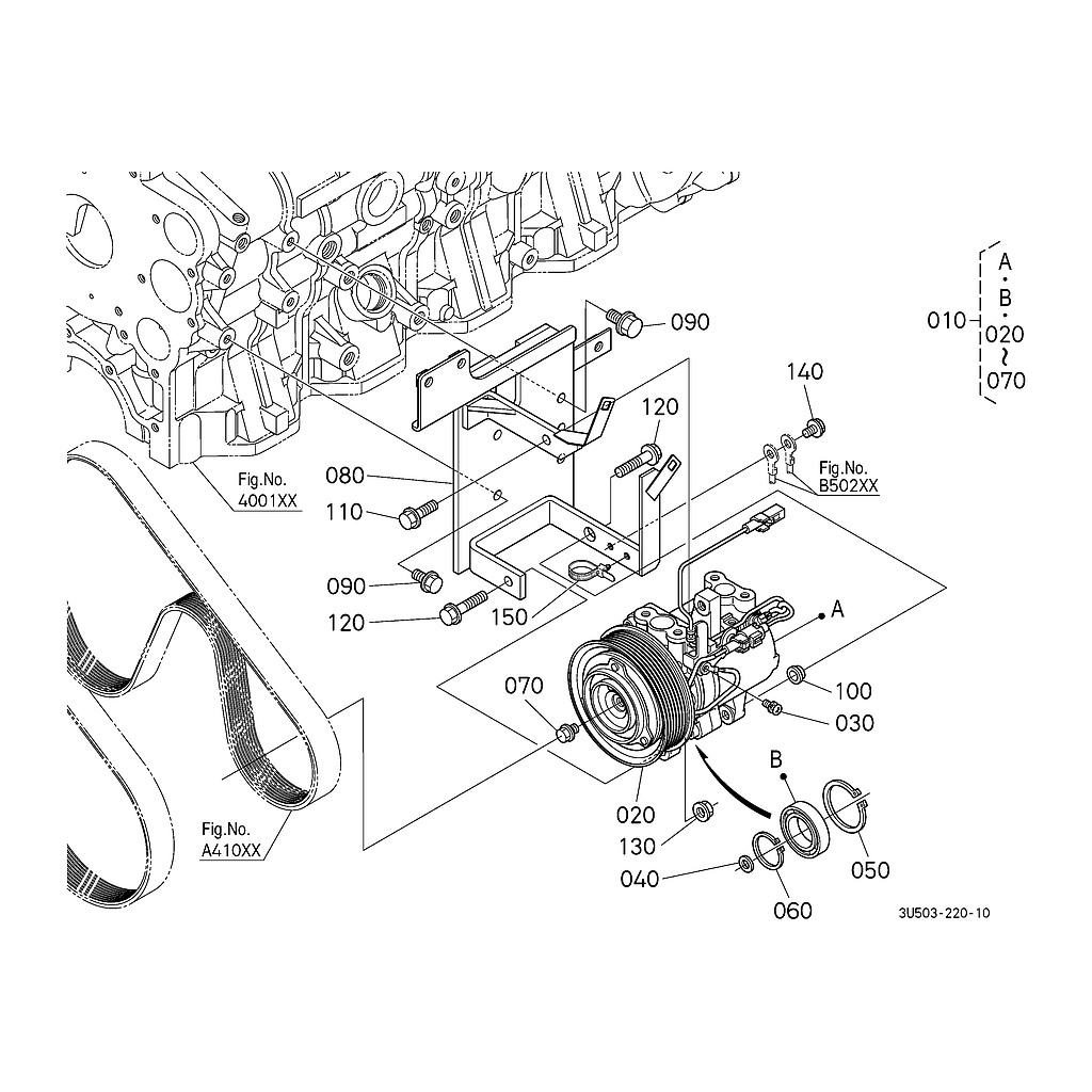 COMPRESSOR (AR CONDICIONADO) P16000