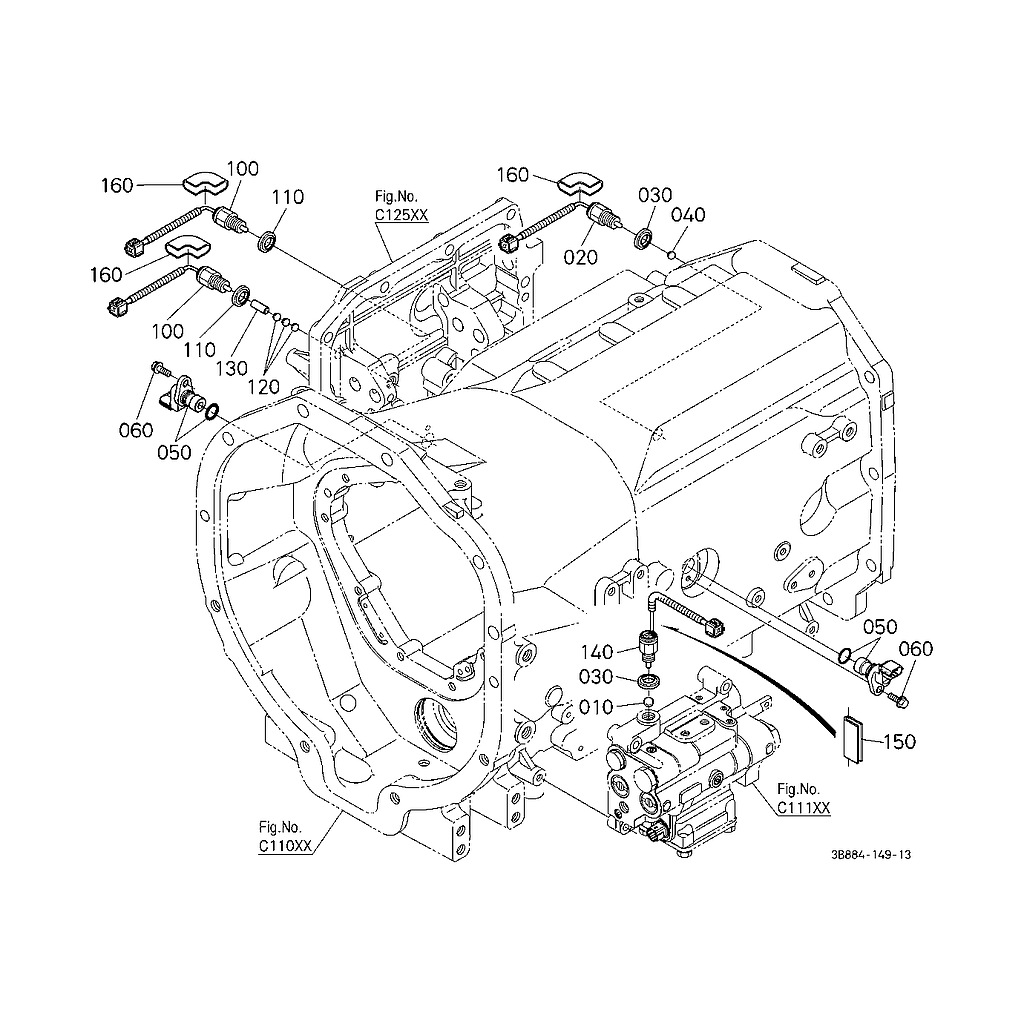 INTERRUPTOR/SENSOR (CARTER EMBRAIAGEM) B03003
