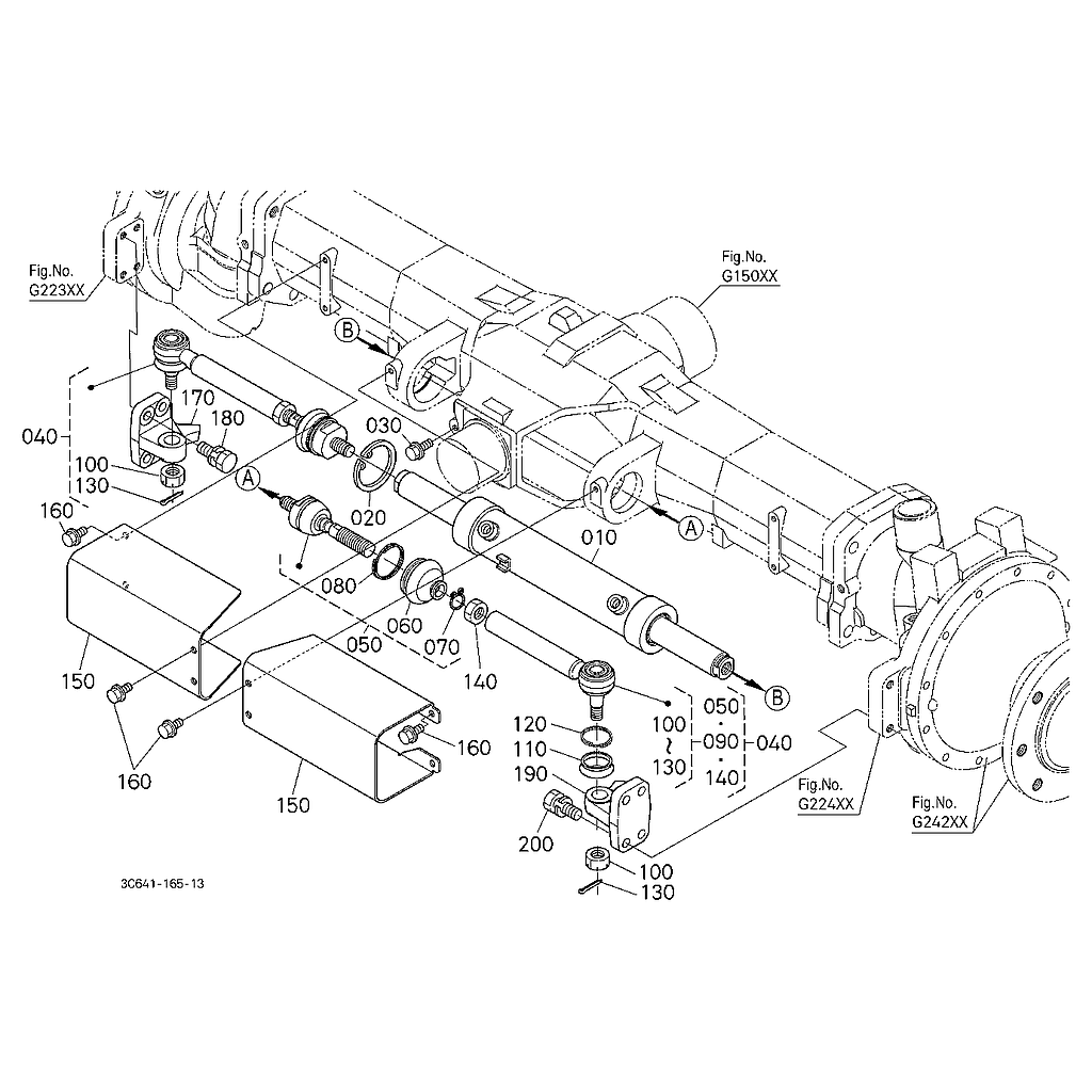 Rotula / Cilindro Direção H16000