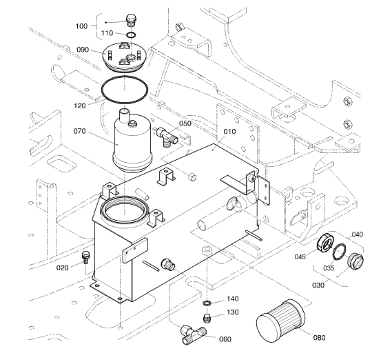 Reservatório óleo S046