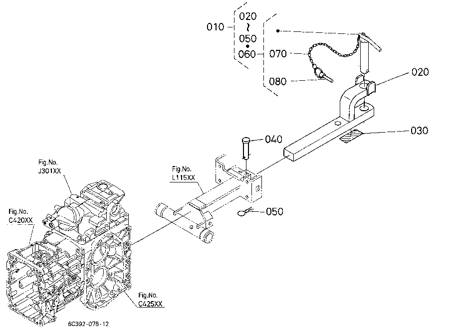 KIT BARRA REBOQUE[OPCAO] U89000