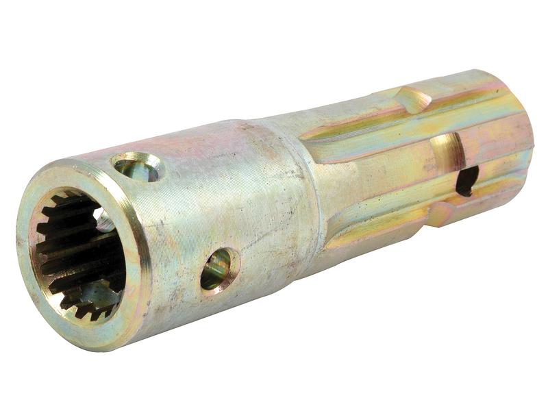 PTO Adaptador - &quot;1&quot;-18 , &quot;3/8&quot;-6 estrias