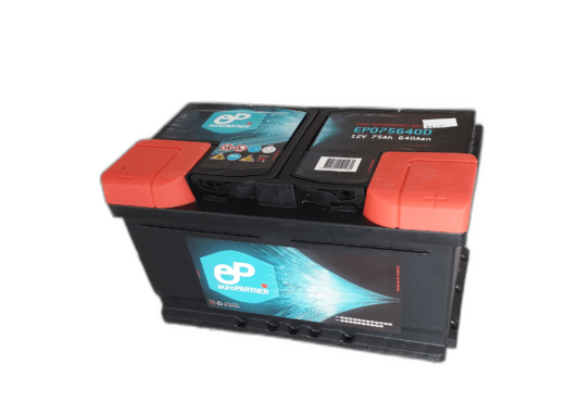 Bateria 12V 75AH +Esq
