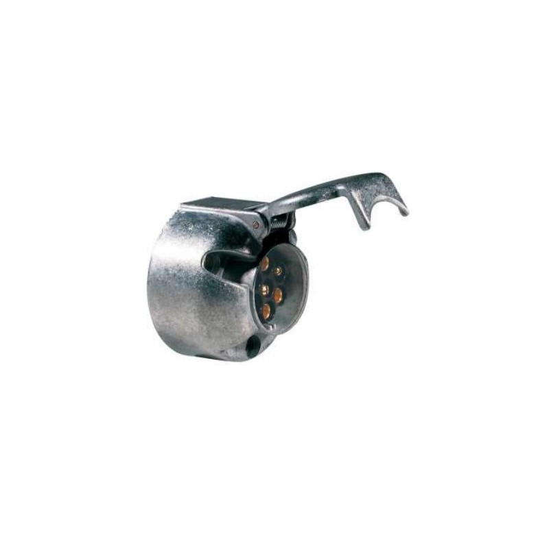 Ficha de Reboque 7 ligações metálica Fêmea