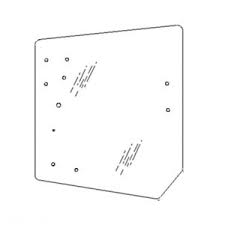 Vidro Traseiro adaptável a Kubota