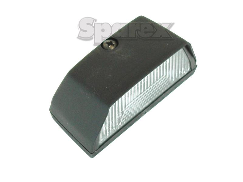 Farolim chapa de matrícula 12V
