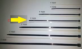 Abraçadeira serrilha 280x4,8 mm