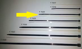 Abraçadeira Serrilha Plástico 200x4.8mm