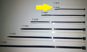 Abraçadeira Serrilha Plástico 100*2.5mm