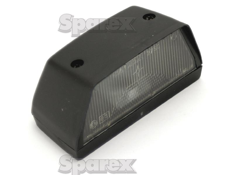 Farolim chapa de matrícula 12V