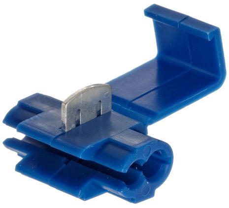 Conector de aperto (azul)